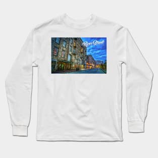 River Street Savannah Georgia Long Sleeve T-Shirt